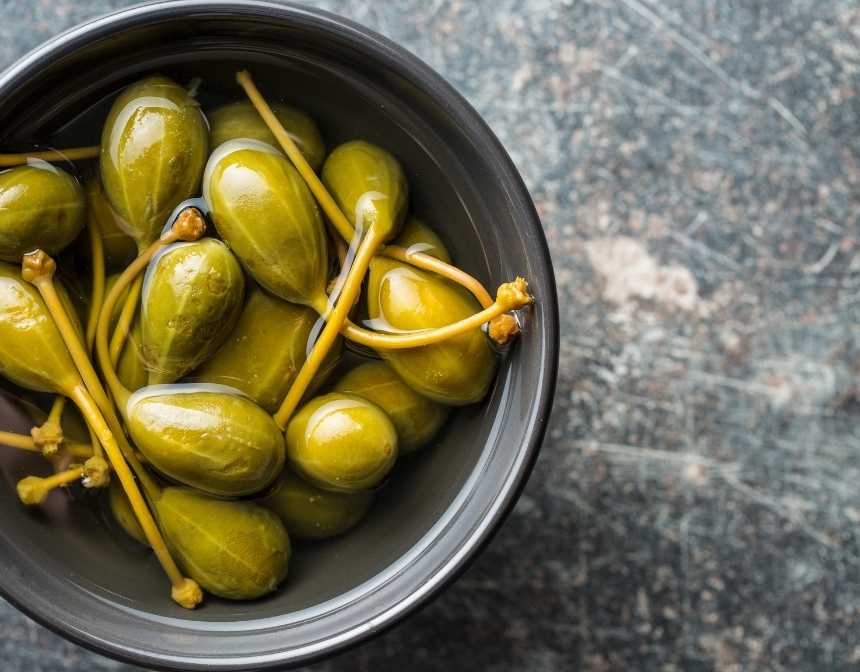 A Bowl of Caperberry