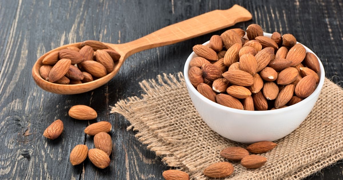 Almonds in a Bowl