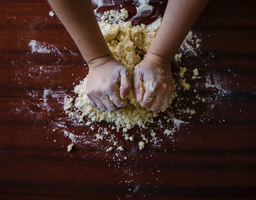 Baking pastry dough bakery