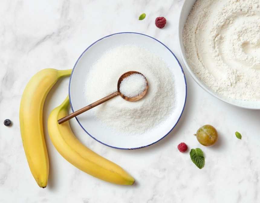 Banana cake ingredients
