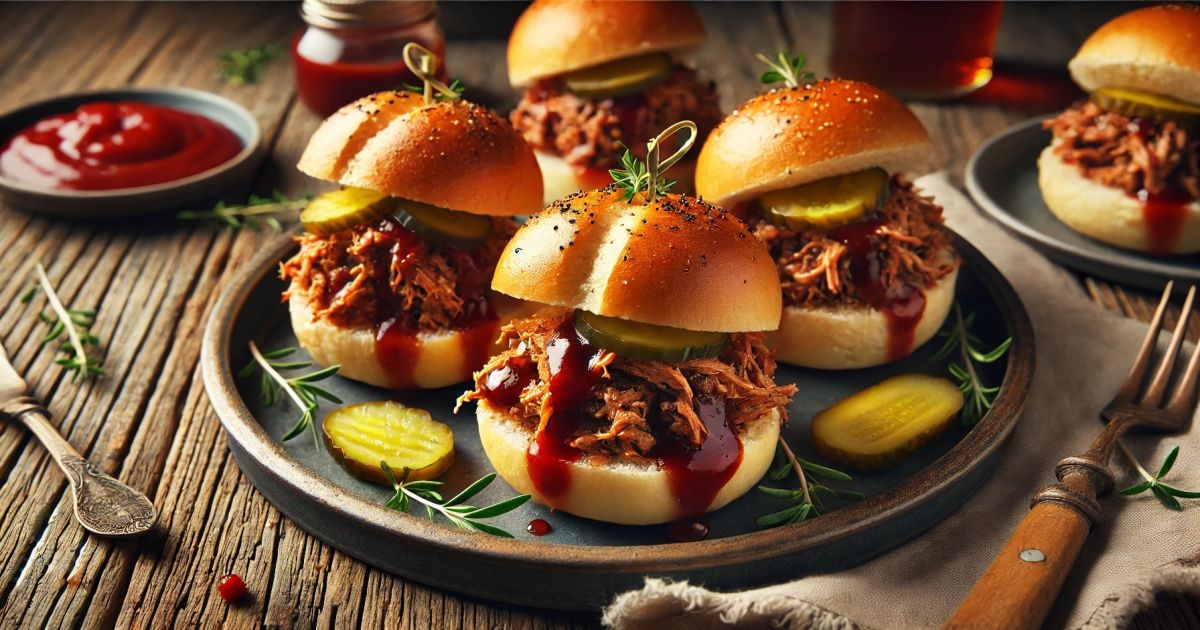 BBQ Pulled Pork Sliders