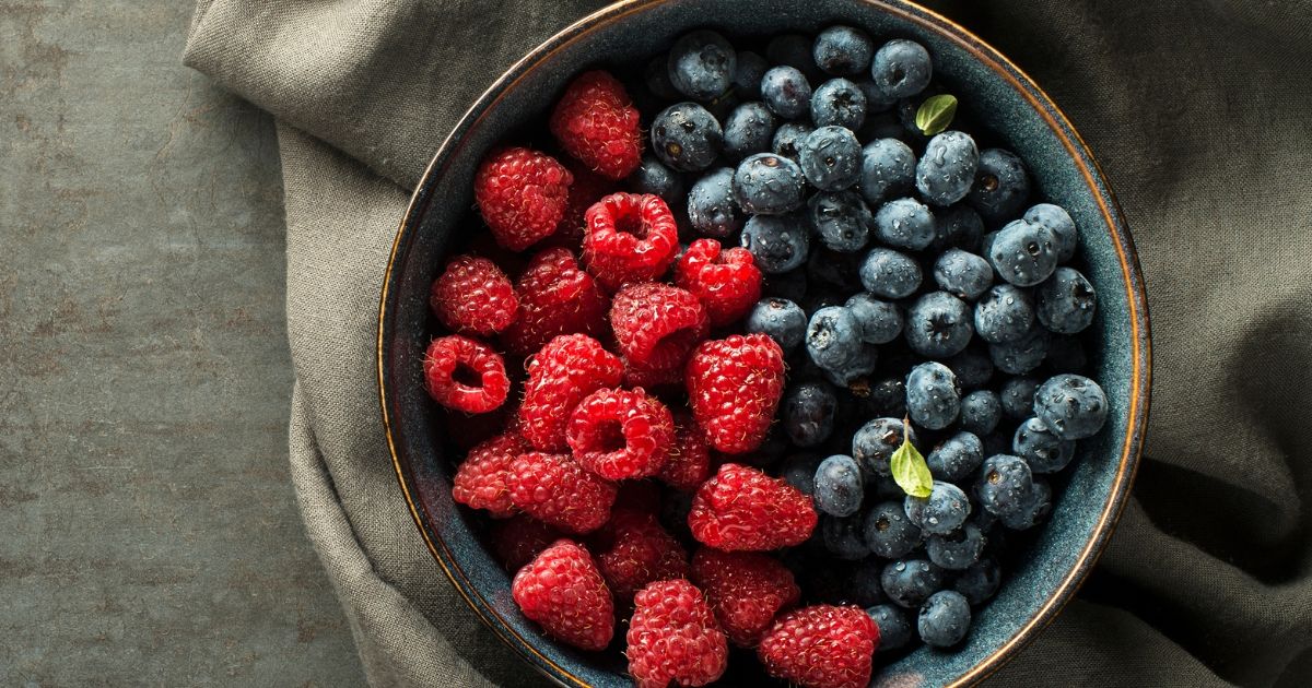 Blueberry and Raspberry