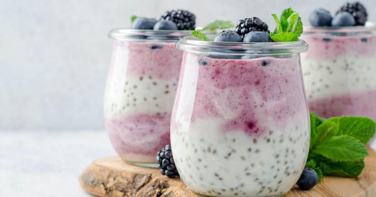 Blueberry Chia Pudding