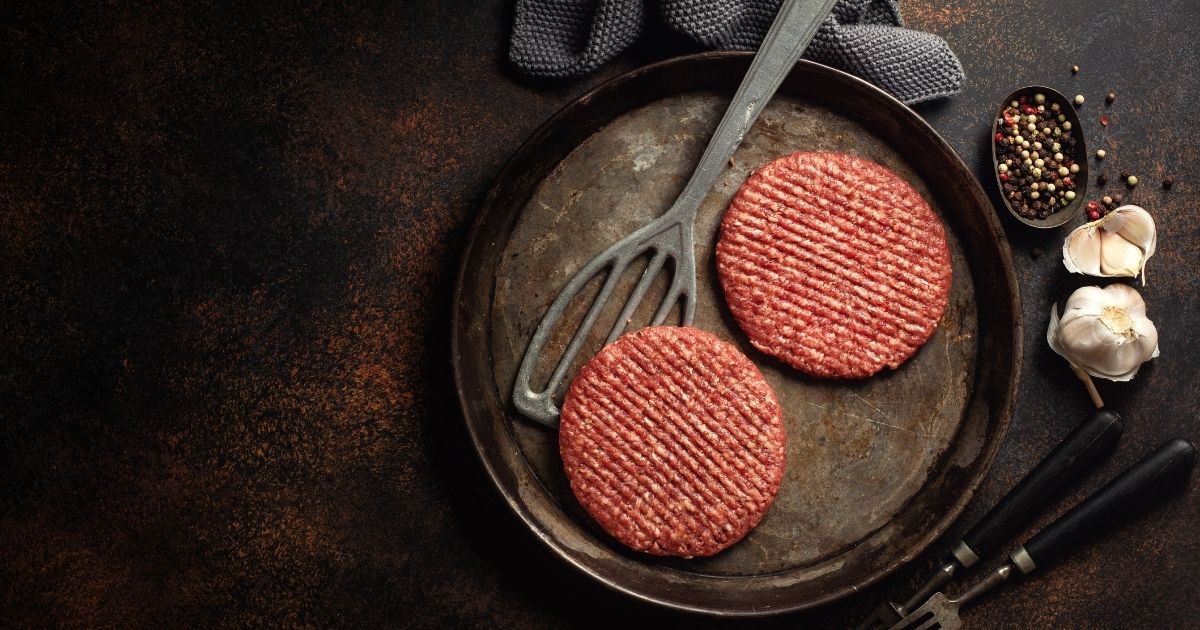 Burger Patties in a Pan
