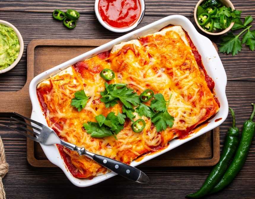 Chicken Enchiladas