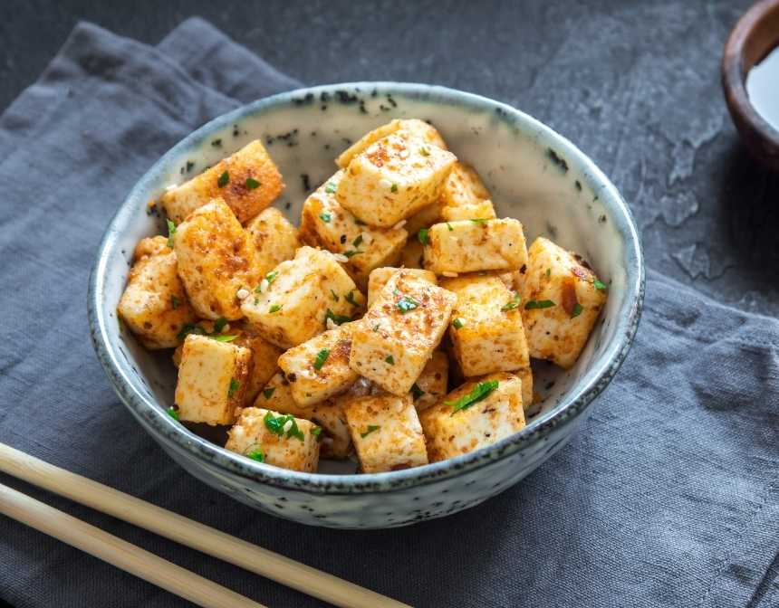 cooked tofu
