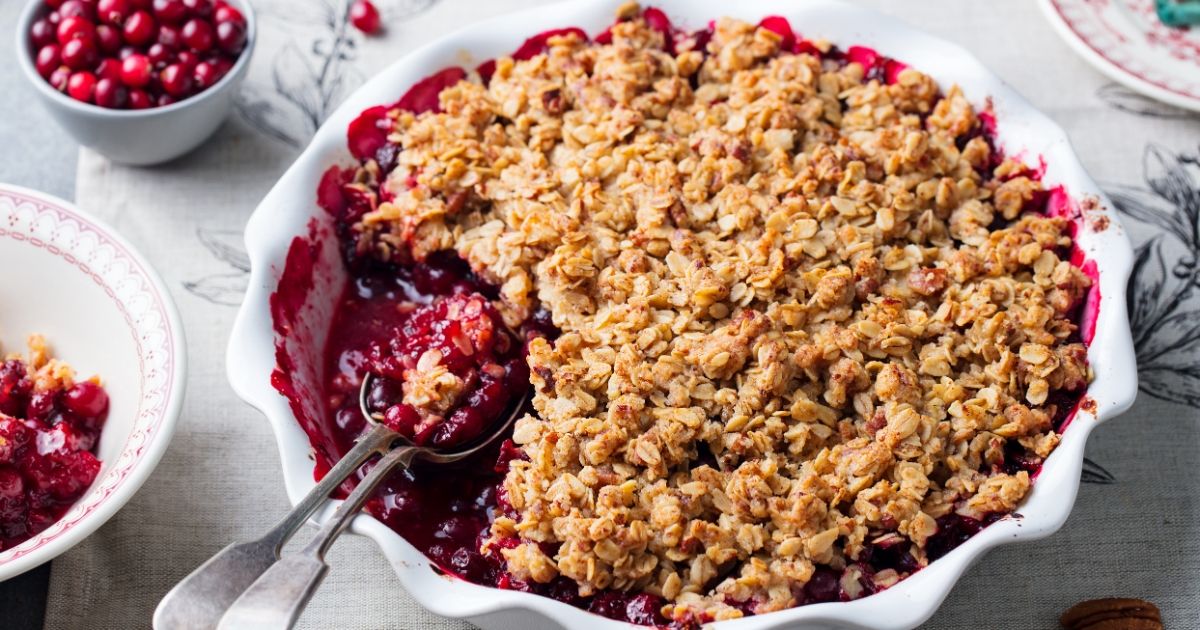 Cranberry Crumble