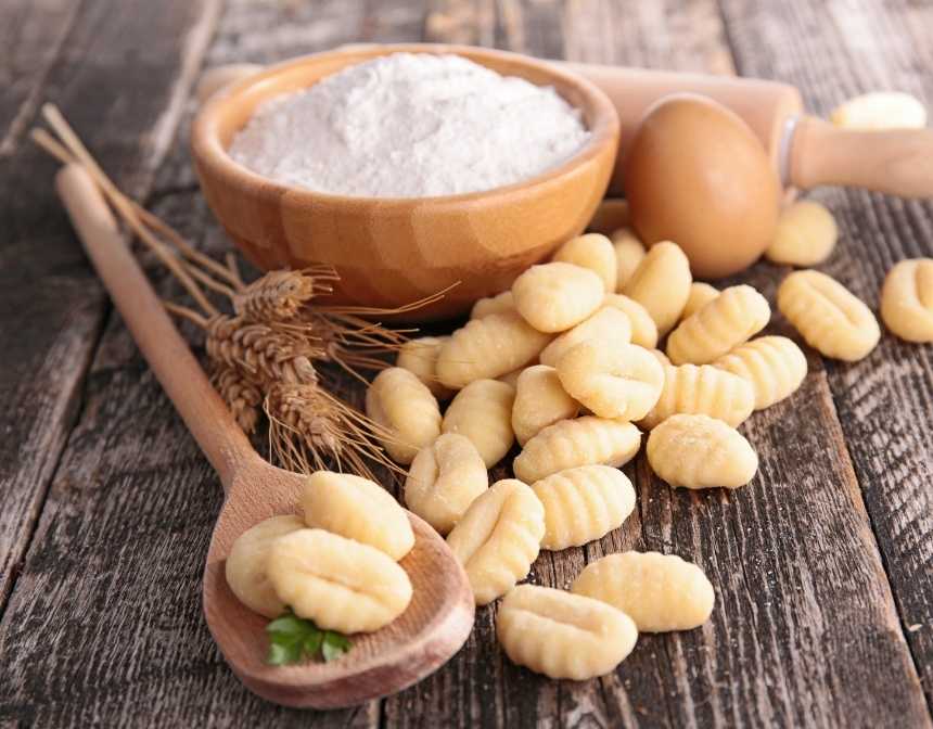 fresh made gnocchi