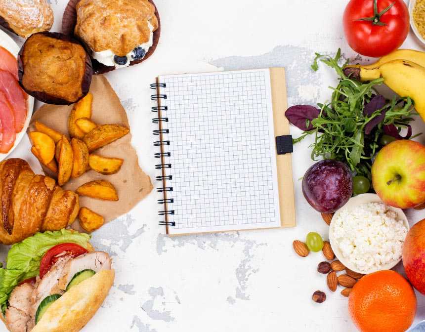 Healthy food vs junk food