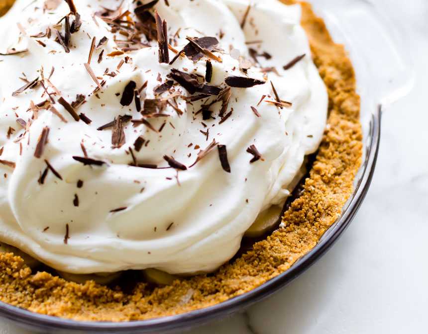 Homemade creamy dessert