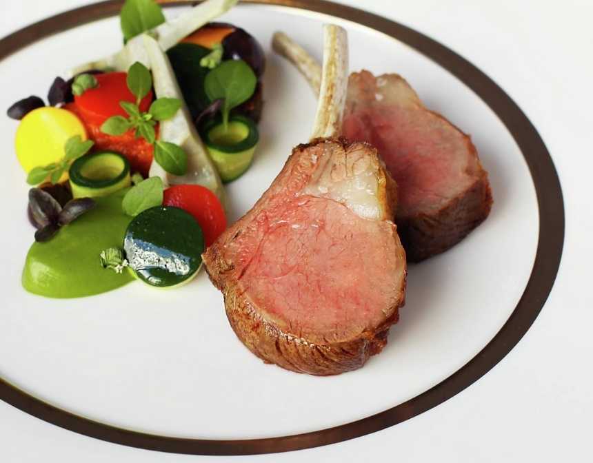 Lamb chops by Gordon Ramsay