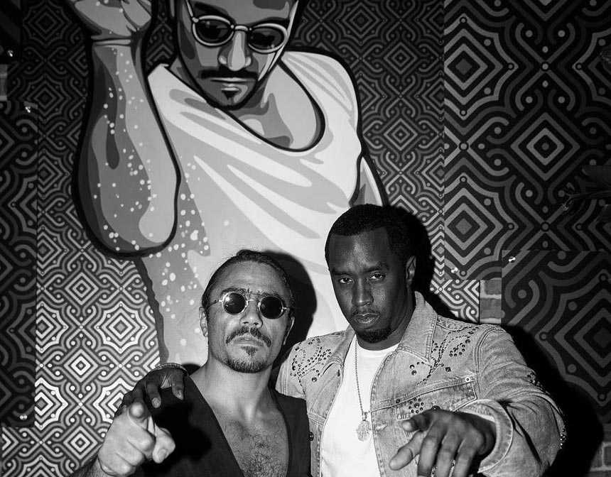 Nusret and Sean Combs