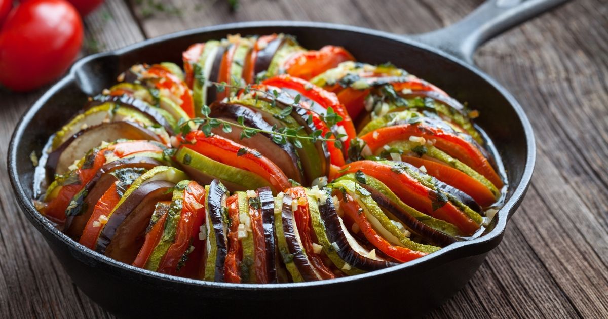 Ratatouille in a Pan