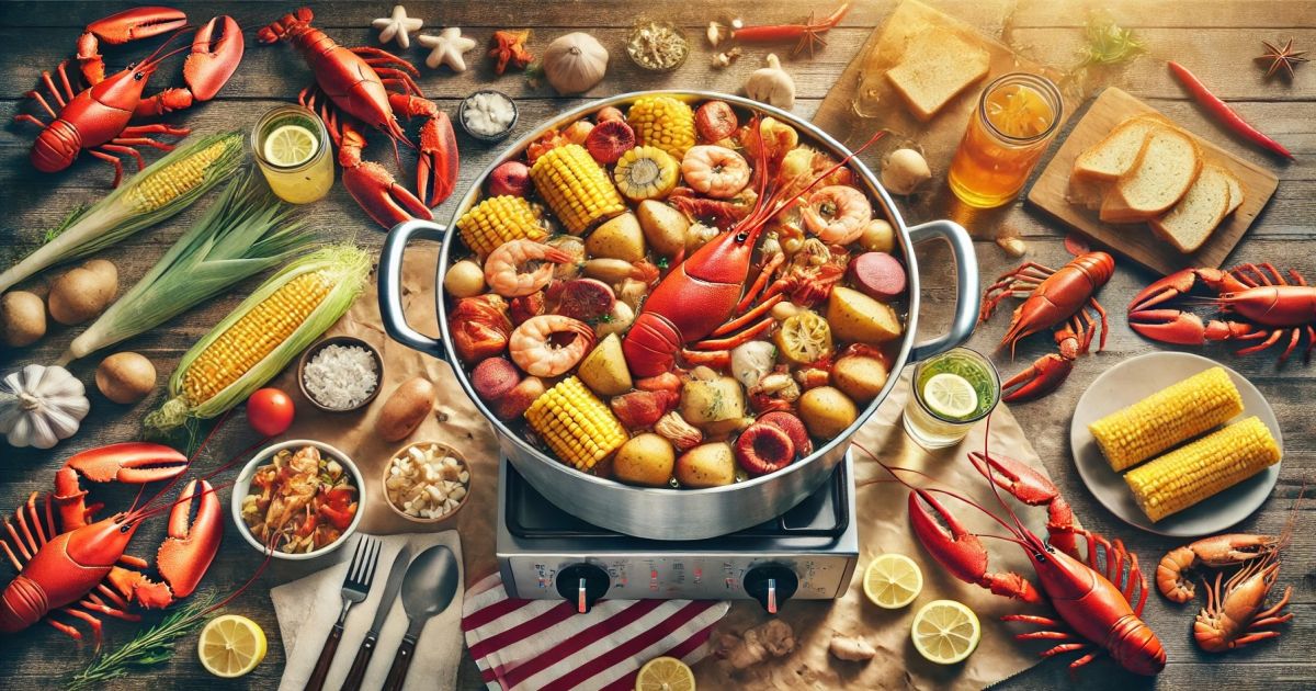 Seafood Boil in a Pan