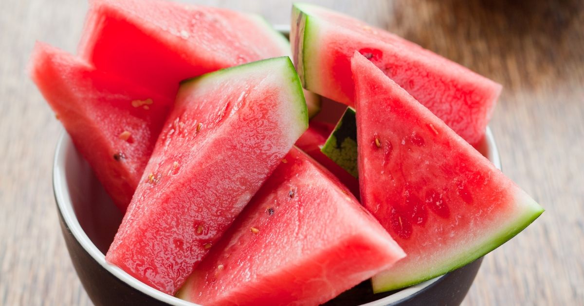 Sliced Watermelon