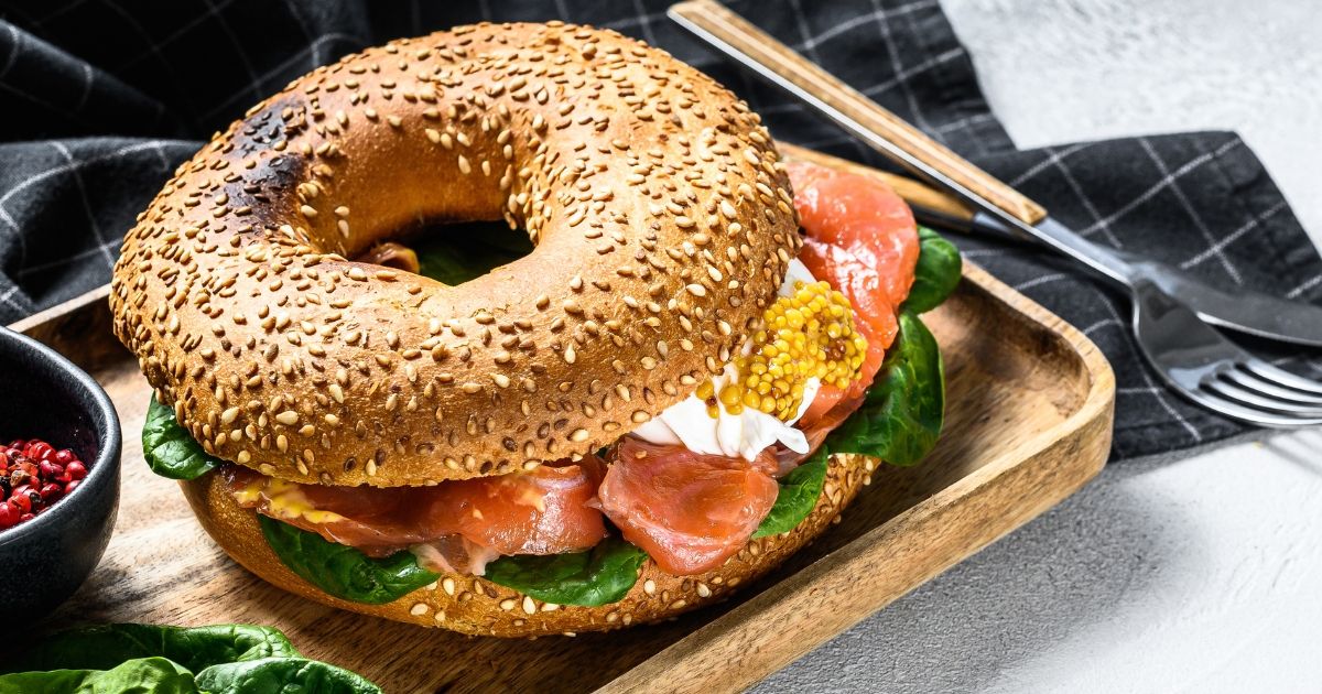 Smoked Salmon Bagel