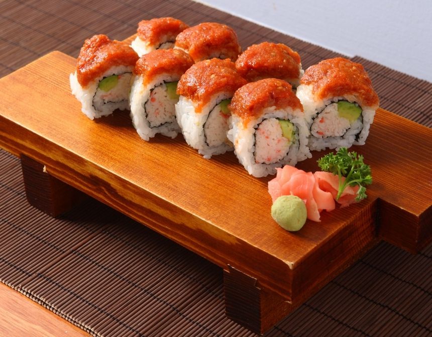 Spicy California Roll Sushi