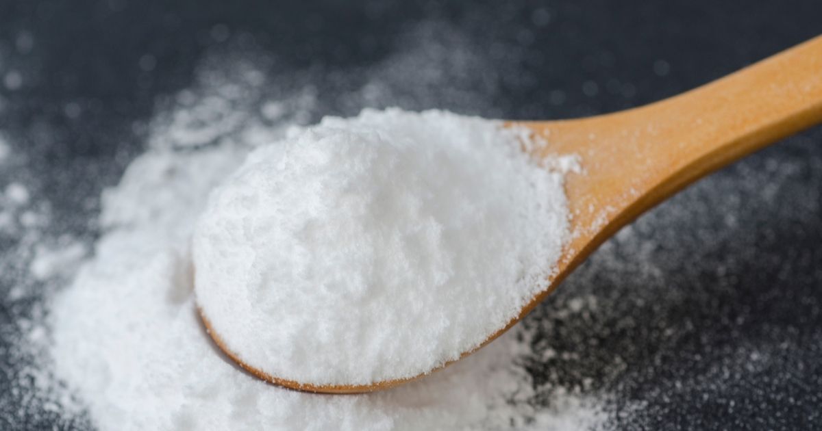 Spoon of Baking Powder