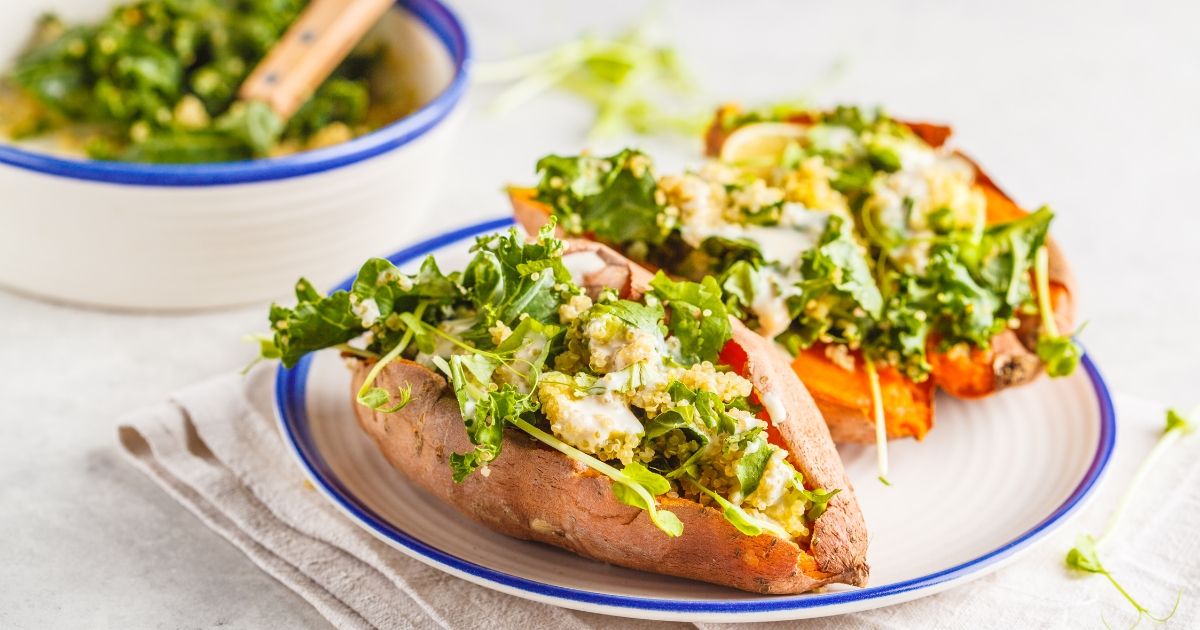 Stuffed Sweet Potatoes