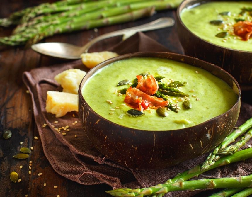 Vegan Asparagus Soup Recipe